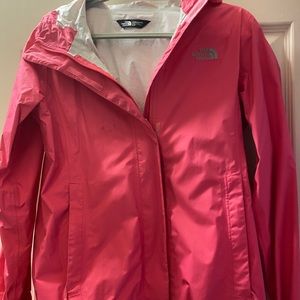 Women’s north face rain coat size M